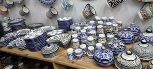 Moroccan hand made pottery 