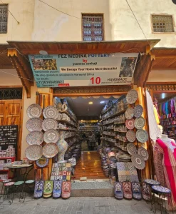 Authentic Handmade Pottery in Fez